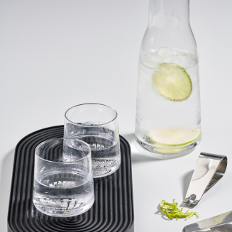  Set of 2 Zone Denmark Rocks Drinking Glasses 220 ml - 4