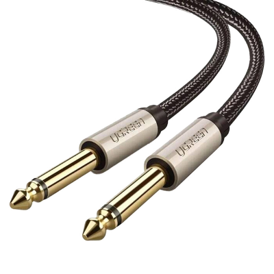 UGREEN AV128 Kabel jack 6.35 mm - 1m (szary)