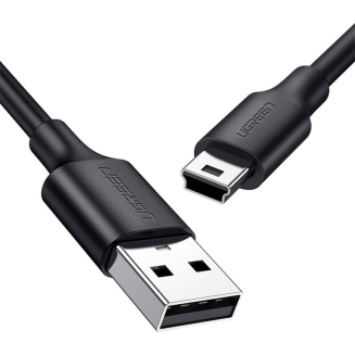Kabel UGREEN US132 USB-A-mini USB 2m (czarny) - 2