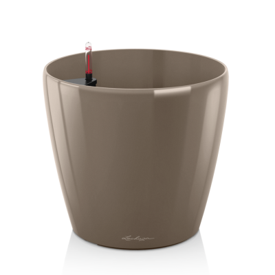 Donica Lechuza Classico Premium 60 | 70 taupe połysk