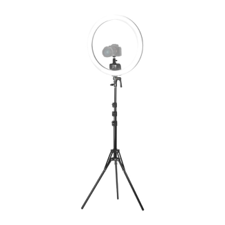 Zestaw do selfie z okrągłą lampą LED do telefonu Neewer SRP18C 17cm - 2