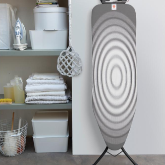 Deska do prasowania Brabantia B 124x38 cm z podstawą na żelazko parowe Titan Oval - 5