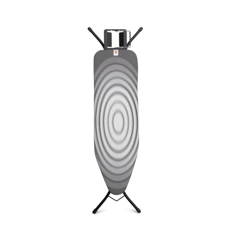 Deska do prasowania Brabantia B 124x38 cm z podstawą na żelazko parowe Titan Oval