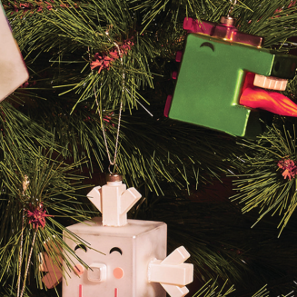 Alessi Cubodrago Christmas bauble - 3