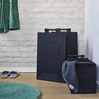 Kosz na pranie Aquanova Luz Black - 3
