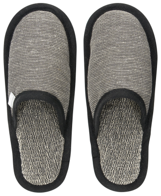  SPA slippers Lapuan Kankurit Onni black-linen S