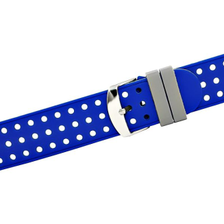 Pasek silikonowy NIEBIESKO-SZARY U12-22-7 - 3