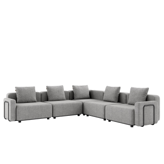Sofa ogrodowa SACKit Cobana Lounge Corner Sofa Sand Melange - 9