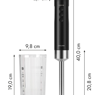 Bezprzewodowy blender ręczny Zwilling Enfinigy Xtend z baterią i ładowarką - 2