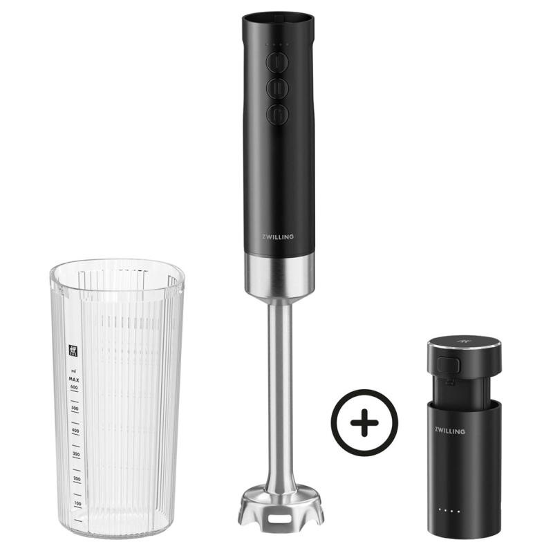 Bezprzewodowy blender ręczny Zwilling Enfinigy Xtend z baterią i ładowarką