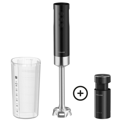 Bezprzewodowy blender ręczny Zwilling Enfinigy Xtend z baterią i ładowarką