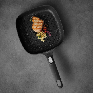 Patelnia grillowa ze zdejmowaną rączką BergHOFF Gem 28 cm - 5