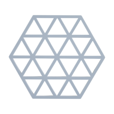  Zone Denmark Triangles Sky 16x14 cm Dish Mat
