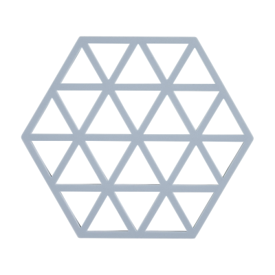 Podkładka pod naczynia Zone Denmark Triangles Sky 16x14 cm