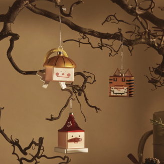 Alessi Cubocchio Christmas bauble - 2