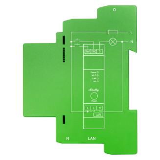 Ściemniacz DIN SHELLY Pro Dimmer 1 Wi-Fi Bluetooth - 3