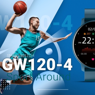 Smartwatch GIEWONT Niebieski GW120-4 - 3