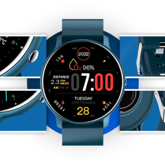 Smartwatch GIEWONT Niebieski GW120-4 - 4