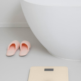 Cyfrowa waga łazienkowa bez baterii Brabantia ReNew Soft Beige - 7