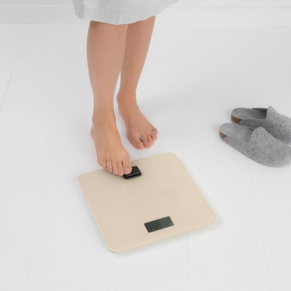 Cyfrowa waga łazienkowa bez baterii Brabantia ReNew Soft Beige - 5
