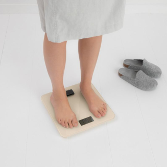 Cyfrowa waga łazienkowa bez baterii Brabantia ReNew Soft Beige - 6