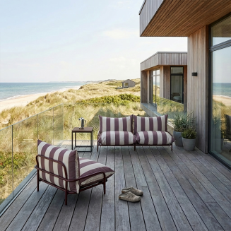 Fotel ogrodowy SACKit Mollis Lounge Chair Renesse Chestnut - 2