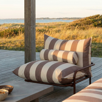 Fotel ogrodowy SACKit Mollis Lounge Chair Renesse Chestnut - 4