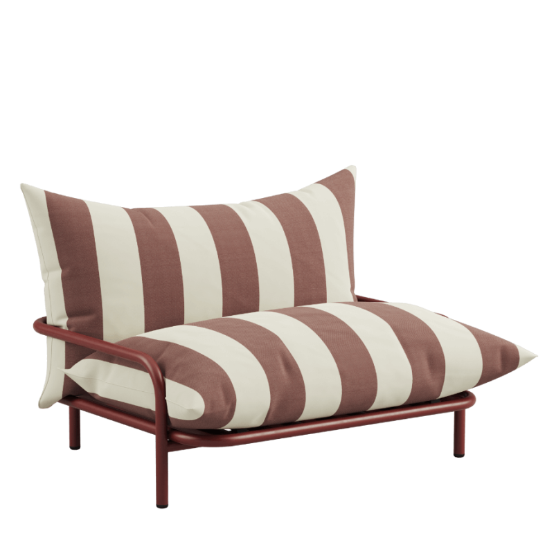 Fotel ogrodowy SACKit Mollis Lounge Chair Renesse Chestnut