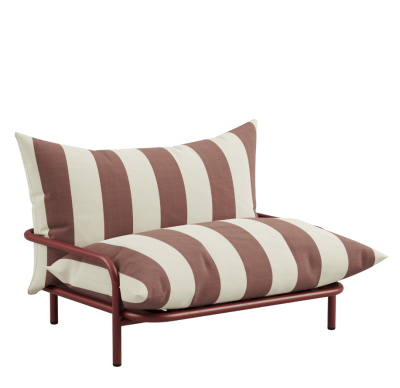 Fotel ogrodowy SACKit Mollis Lounge Chair Renesse Chestnut