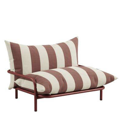 Fotel ogrodowy SACKit Mollis Lounge Chair Renesse Chestnut