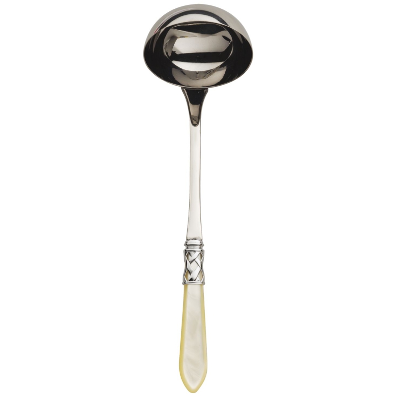 Łyżka wazowa Casa Bugatti Aladdin Ivory/Steel