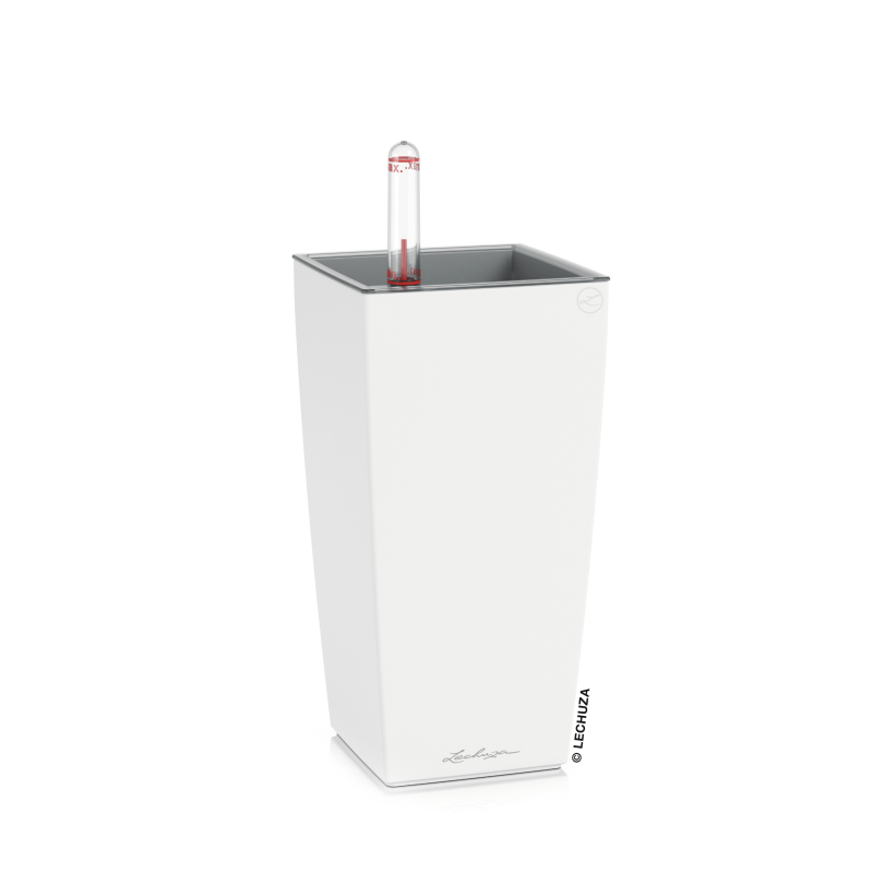 Donica Lechuza Mini Cubi | Maxi Cubi biały mat