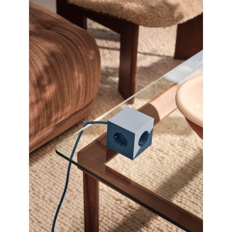 Listwa zasilająca Avolt Square 1 z podwójnym USB-C 30 W i podstawą magnetyczną 3 m niebieska - 5