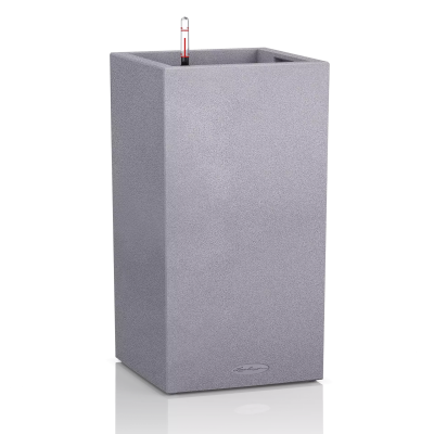 Donica Lechuza Canto Stone 30 kolumna szary kamienny