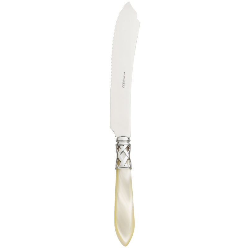 Nóż do ciasta Casa Bugatti Aladdin Ivory/Steel