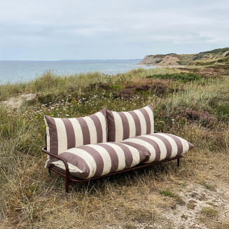 Sofa ogrodowa SACKit Mollis Lounge Sofa 2 Seater Renesse Chestnut - 5