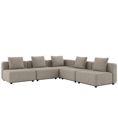  SACKit Cobana Lounge Corner Sofa Kirra Sand garden sofa