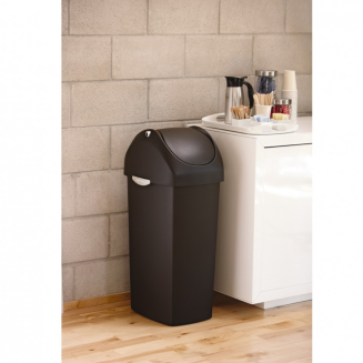 Simplehuman tilting basket 60l, gray - 2