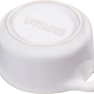 Staub Mini Cocotte Okrągły, 4 szt. - 200 ml, Kość słoniowa - 5