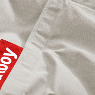 Pufa dla dzieci Fatboy Junior Stonewashed Silver Grey 130x100 cm - 2