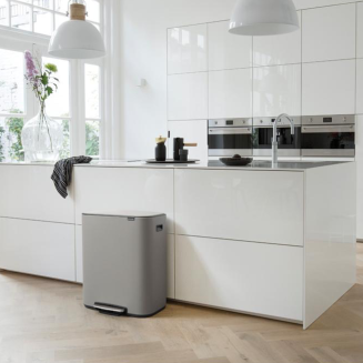 Kosz na śmieci Brabantia Bo 2x30l Mineral Grey - 6