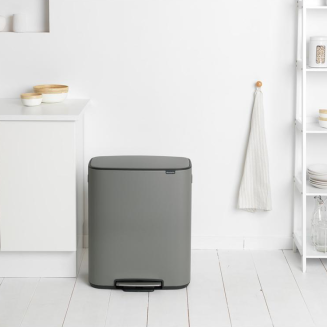 Kosz na śmieci Brabantia Bo 2x30l Mineral Grey - 7