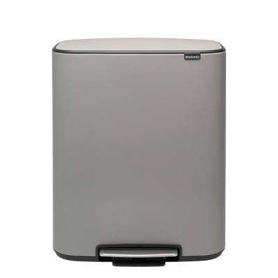 Kosz na śmieci Brabantia Bo 2x30l Mineral Grey