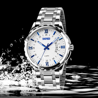 Zegarek Męski Skmei 9069SIBU + BOX - 3