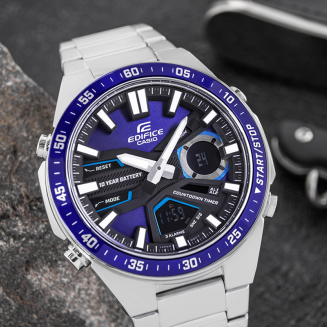 Zegarek Męski CASIO EDIFICE EFV-C110D-2AVEF + BOX - 6