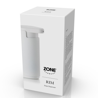Dozownik do mydła Zone Denmark Rim White - 4