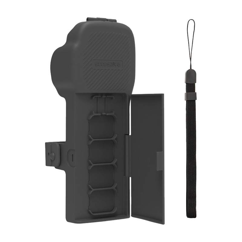 Etui ochronne SUNNYLIFE z paskiem do Osmo Pocket 3 (szare)