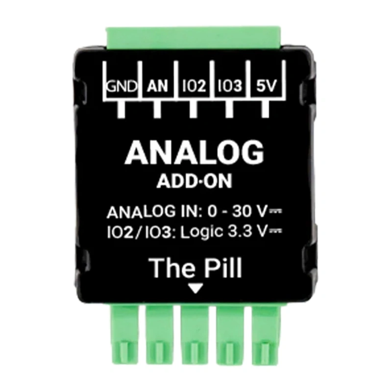 Moduł analogowy SHELLY 0-30V dodatek do Shelly Pill