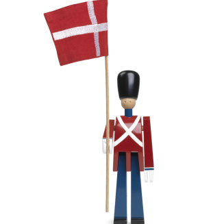 Figurka żołnierzyka ze sztandarem Kay Bojesen 22 cm - 2