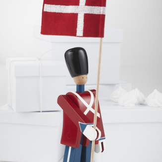 Figurka żołnierzyka ze sztandarem Kay Bojesen 22 cm - 4